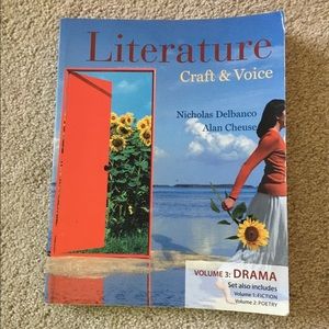 Literature textbook